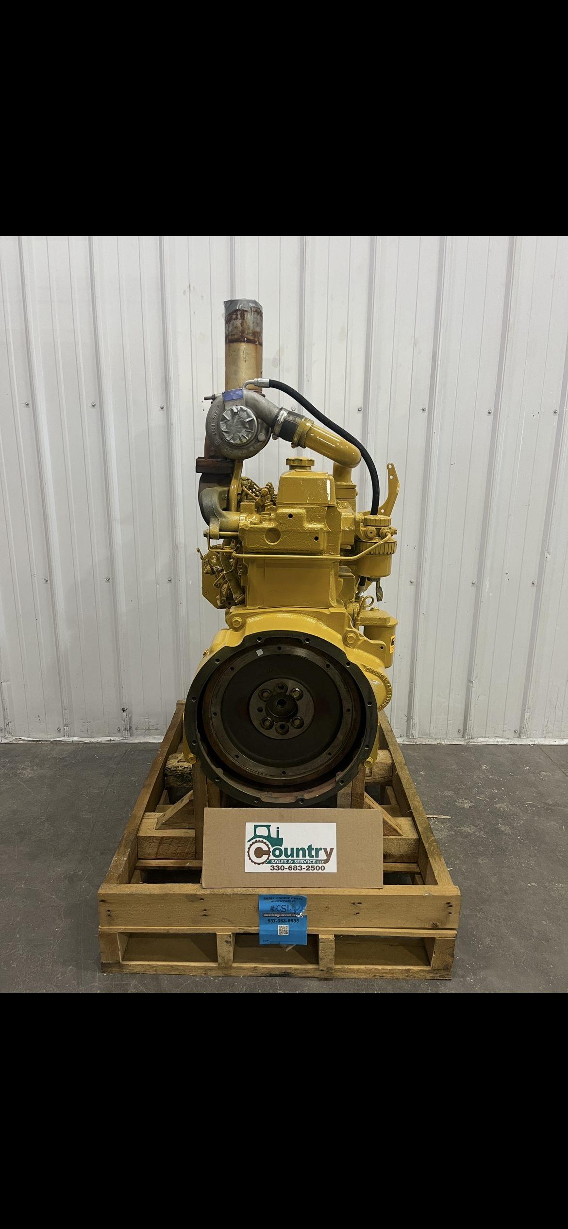 Remanufactured John Deere 4045TF Industrial Engine to Fit Many Applications