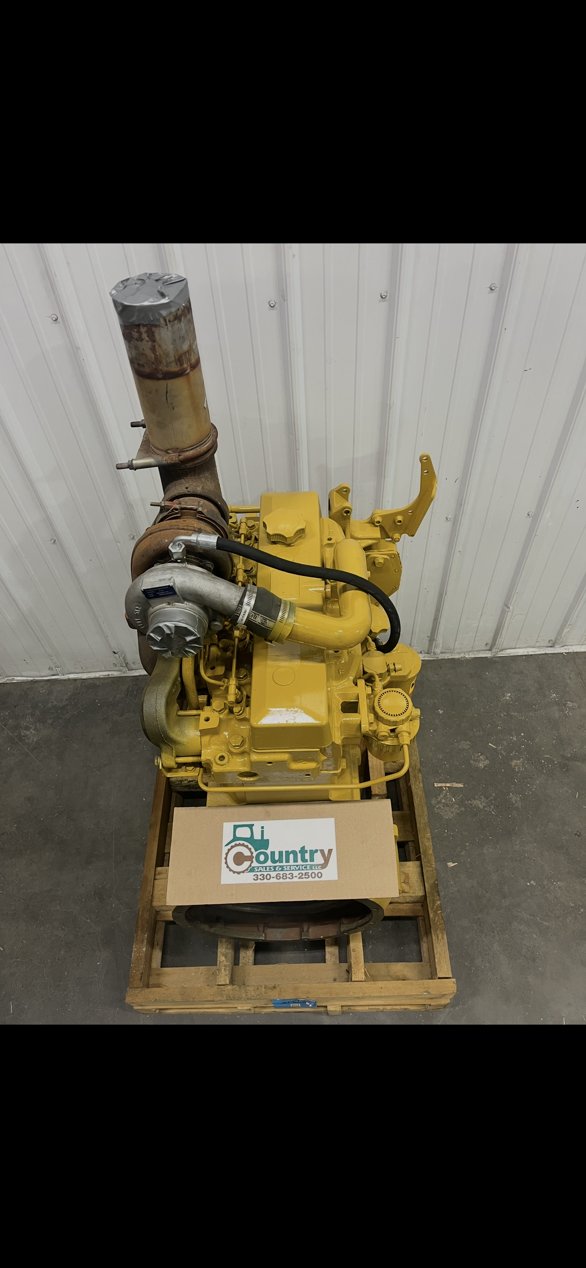 Remanufactured John Deere 4045TF Industrial Engine to Fit Many Applications