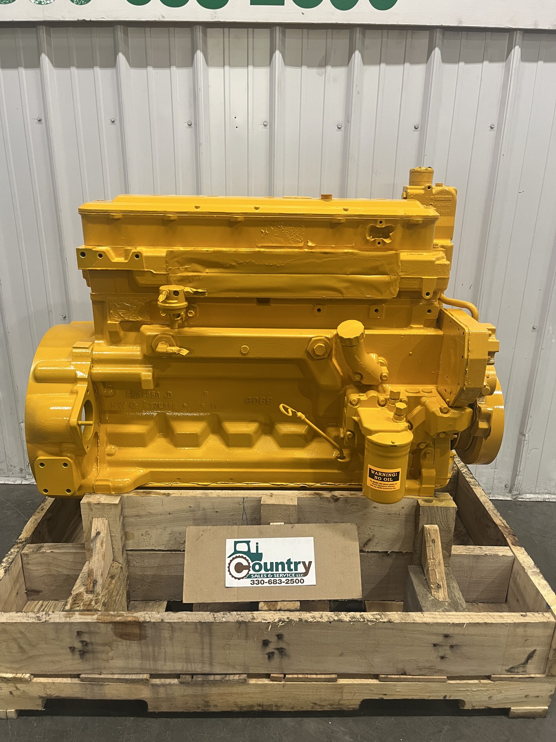 Remanufactured John Deere 6359T Diesel Engine