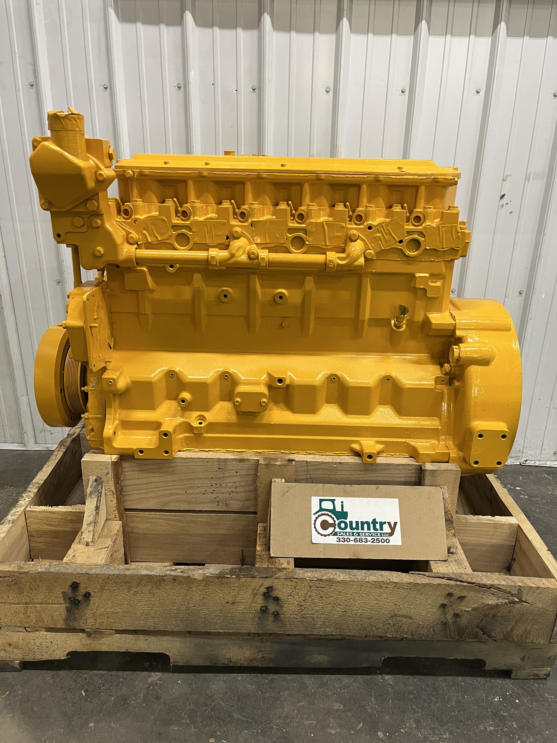 Remanufactured John Deere 6068HDW79 Long Block Engine CSE501793 to Fit 624K and 624P Wheel Loader