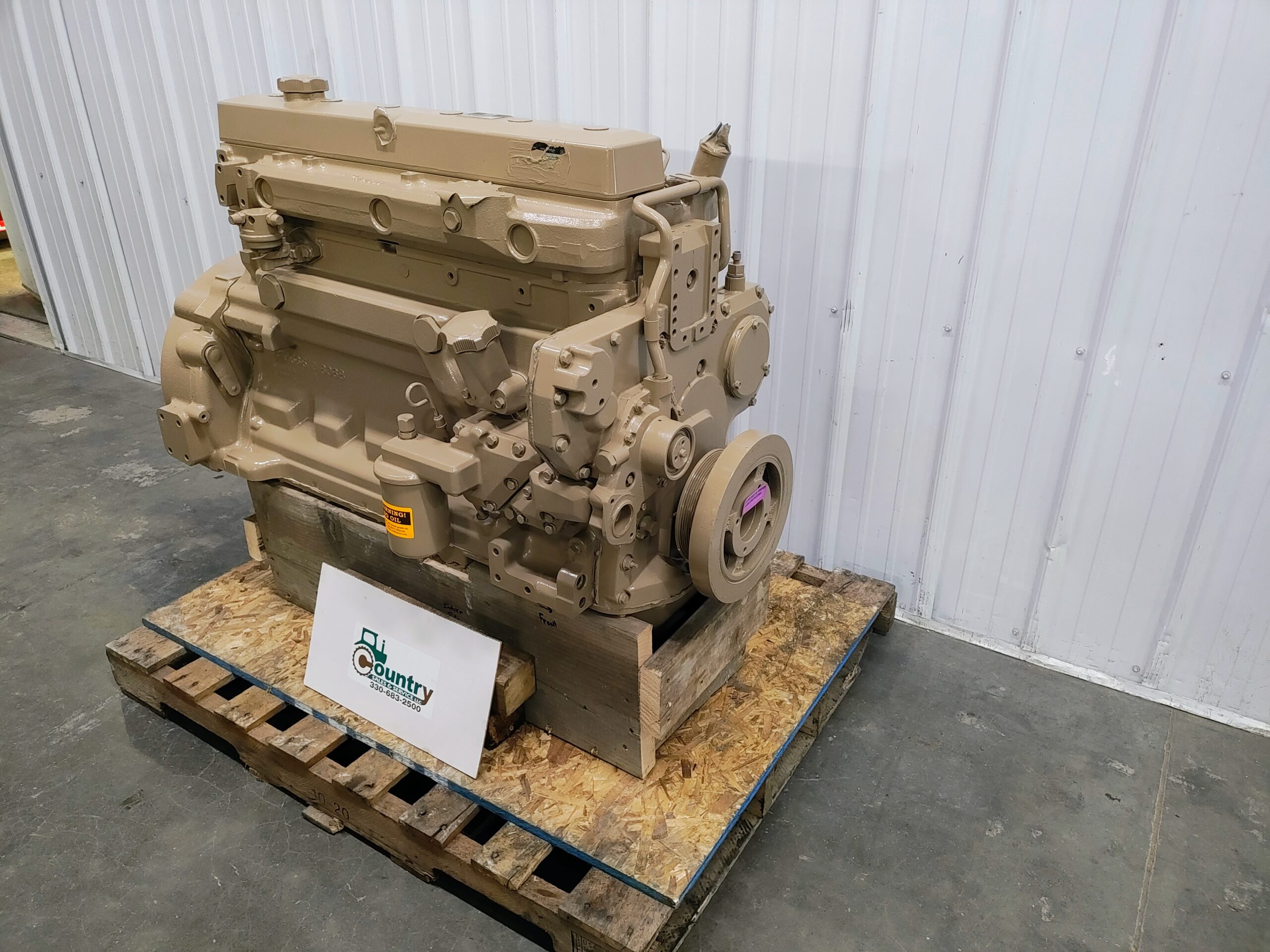 Remanufactured John Deere 6068TF150, 6068TF220, 6068TF250 and 6068TF275 Industrial Engine to Fit Many Applications