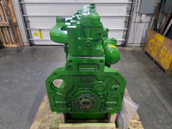 John Deere 6076TDW01 Diesel Engine Remanufactured Long Block to Fit 4955 4960 John Deere Tractor