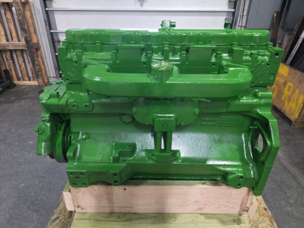 John Deere 6076TDW01 Diesel Engine Remanufactured Long Block to Fit 4955 4960 John Deere Tractor