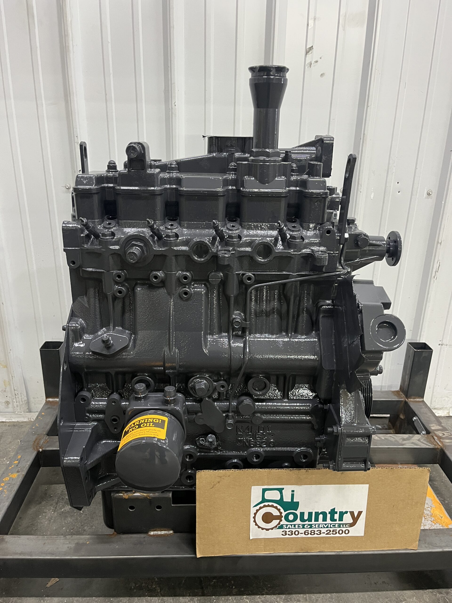 Remanufactured Shibaura ISM 2.2 Long Block to fit New Holland Skid Loader L218, L220, L223, L320 & Case SV185