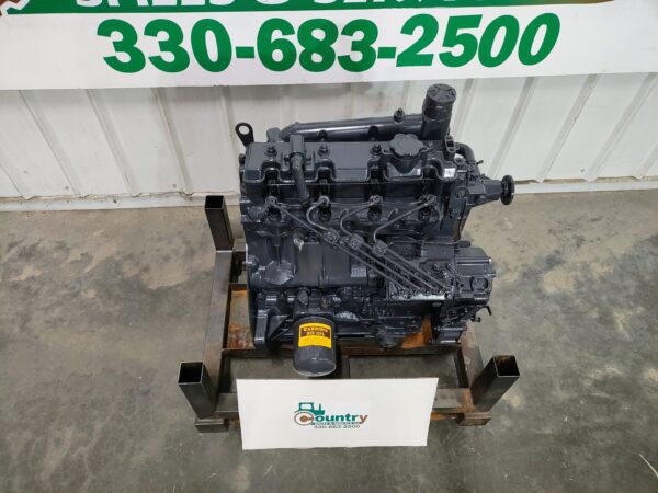 IHI Shibaura N844TER-GEN Rebuilt Engine to fit New Holland Skid Loader LS665, LS170, L170 EARLY