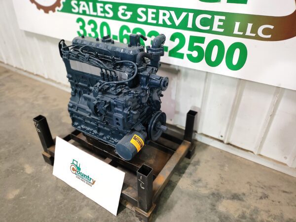 Kubota V1903-E Engine fits New Holland L555 & L553 Skid Loader