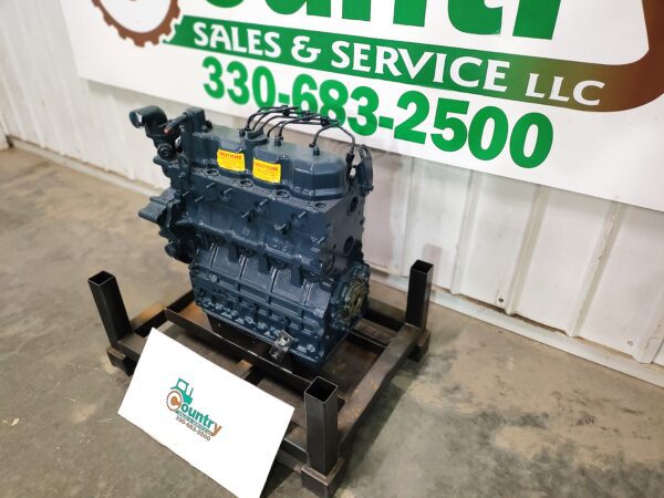 Kubota V1903-E Engine fits New Holland L555 & L553 Skid Loader