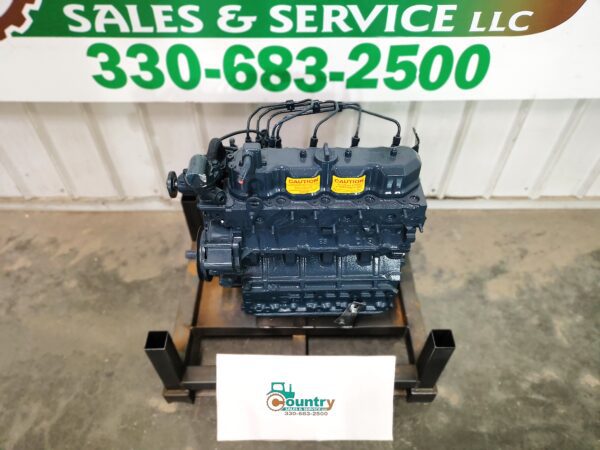 Kubota V1903-E Engine fits New Holland L555 & L553 Skid Loader