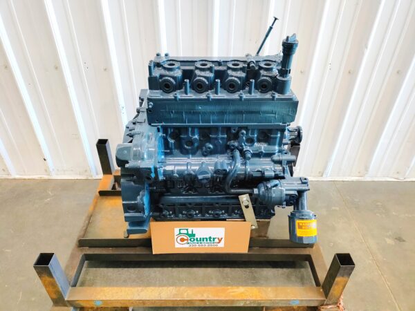 Kubota V3307TCR Longblock (No fuel system) Reman Engine to Fit Takeuchi TL8 Skid Loader