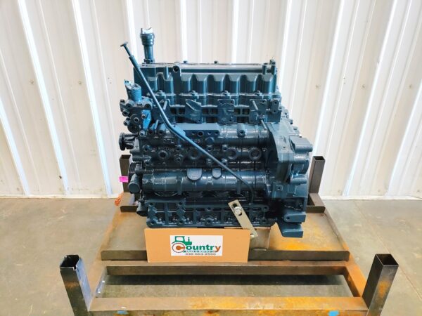 Kubota V3307TCR Longblock (No fuel system) Reman Engine to Fit Takeuchi TL8 Skid Loader