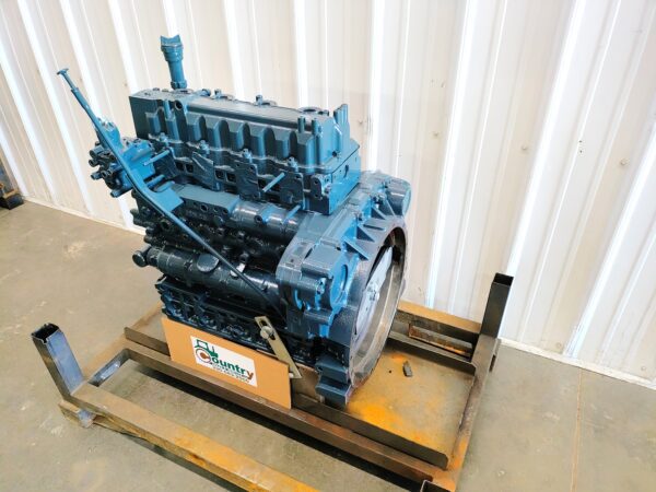 Kubota V3307TCR Longblock (No fuel system) Reman Engine to Fit Takeuchi TL8 Skid Loader